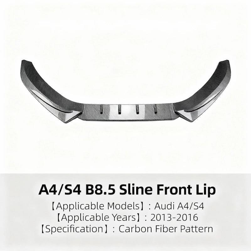 Perfect fit Audi S4 front lip spoiler